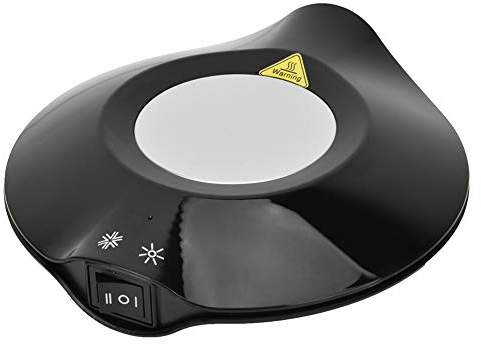 USB-C-Getränkewärmer und -kühler, USB-Getränkekühler, Abs, USB-Stromversorgung, Büro, Zuhause, Kalt, heiß, Mehrzweck-Untersetzer, Kaffeetasse, Isolierte Unterlage (Schwarz)