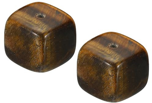 PATIKIL Porte-Encens, 2 Pièces, Support de Bâton de Brûleur D'Encens Base de Support D'Encens en Pierre de Cristal pour Le Bureau À Domicile de Salle de Spa de Yoga, Noir Marron