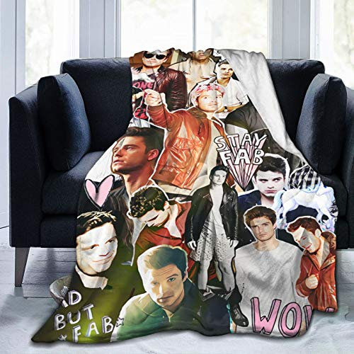 Suehome Sebastian Stan Bucky Barnes Weiche und bequeme warme Fleecedecke für Sofa, Bett, Büro, Kniepolster, Bett, Auto, Camping, Couch, gemütliche Plüsch-Überwurfdecken
