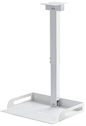 JGPIN Universal Projektor-Halterung, Projektorhalterung, Beamer Projektor Halterung, Verstellbar 34-56cm,Tablett 24×20 cm - Hält bis zu 10 kg