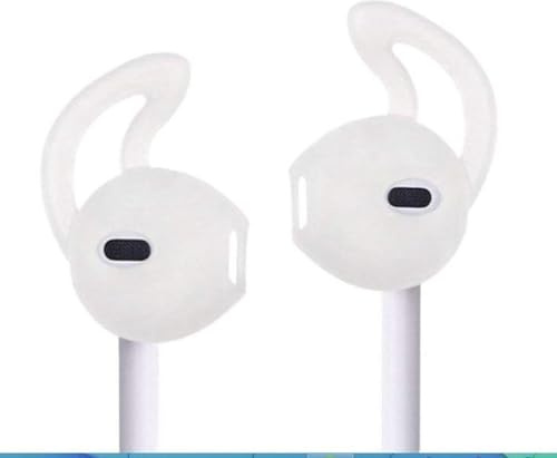 Heble *** Ohrstöpselhalter – rutschfeste Silikon-Ohrbügel passend für Airpods – für perfekten Sitz mit den Ohrhörern – 1 Paar