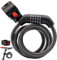 Combination Bike Lock, 120cm Long Steel Cable + PVC Material Strong and Durable Waterproof and Rustproof Bicycle Locks High Security, Suitable for Bicycle, Mountain Bike, Electric Bike