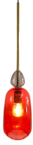 Dapo Pendelleuchte LENI 1-flammig Hängeleampe Glasschirm