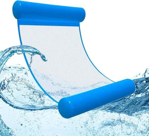 Materassino Mare 110x75cm, 3 Pezzi Promo Amaca Galleggiante Resistente, Gonfiabili Piscina Estivi, Gonfiabile Mare Relax Totale, Materassino Piscina, Gonfiabile Piscina Portatile, Facile da Gonfiare