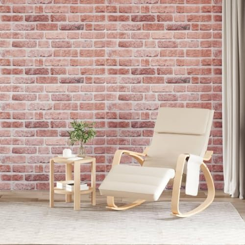 Zimmer Deko Wandverkleidung,3D-Wandpaneele 10 Stk. Rot 100x50 cm EPS,Wandpaneel für Küche und Wohnzimmer,Innen und Außenbereich