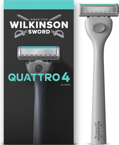 Wilkinson Sword Quattro Rasierer, 1 Ersatzklinge