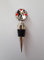 BullDog Union Jack Polished Metal Wine Bottle Stopper Ideal Birthday Keepsake Gift N339