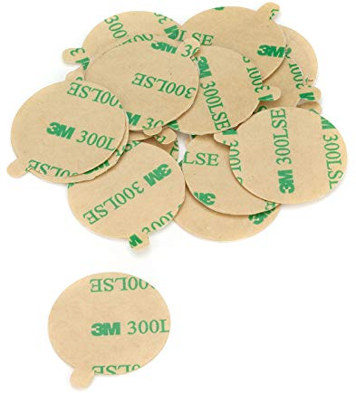 3M Doppelseitige Klebepads Klebepunkte durchsichtig Klebstoff transparent D30mm 20 Stück