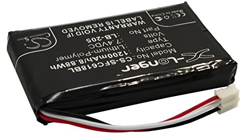 CS-SFC618BL Akku 1200mAh Kompatibel mit [Safescan] 6165 G3, 6175, 6185 Ersetzt 131-0477, LB-205