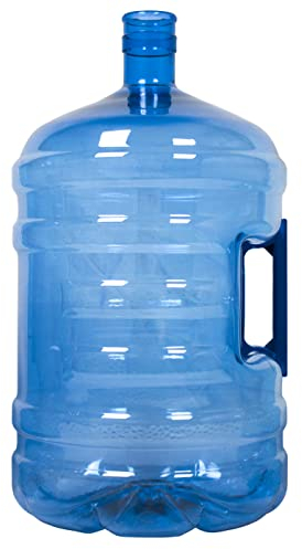 Hods Garrafa para Agua. Botellón de 18.9 litros, para Agua. Compatible con Tapones de 5 galones. Apto para dispensadores y Fuentes de Agua. Color Azul. Libre de bisfenol-A