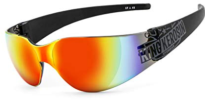 King Kerosin KK206 Sonnenbrille (Black/Mat,One Size)