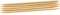 Glorex Stricknadeln Bambus 6,0 mm 20 cm natur 6 mm