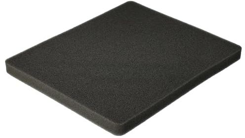 vhbw Filtro compatible con Electrolux AAM6324 (910288712) aspiradora - Filtro de aire de salida (filtro de esponja), negro
