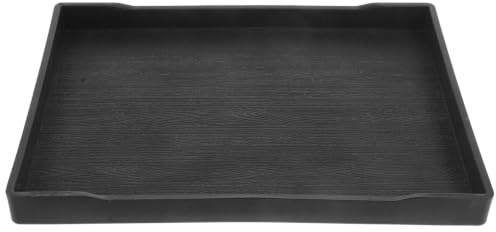 ULTECHNOVO Grand Bol pour Reptile et Eau - pour Le Bain et Le Bain - Taille, Noir