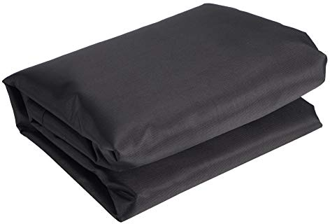 01 Möbelbezug, Klappbett Staubschutz Leichtes Schwarz Klappbar für Strandkorb für Hof Klappbett für Klappstuhl für Schutzhülle(102 * 33 * 104cm)