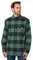 Carhartt Herren Workwear Relaxed Fit Midweight Flannel L/S Plaid Shirt, Slate Green, XL