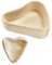 Westmark Gärkörbchen-Set, Gärkörbchen in Herzform + Bezug, Peddigrohr/Baumwolle, Hellbeige/Beige, 3237227B
