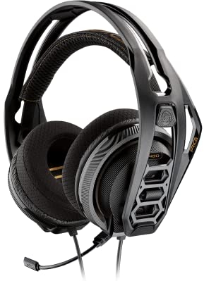 RIG 400HA Auriculares para PC con sonido envolvente de auriculares 3D, micrófono con cancelación de ruido activo extraíble - negro clásico