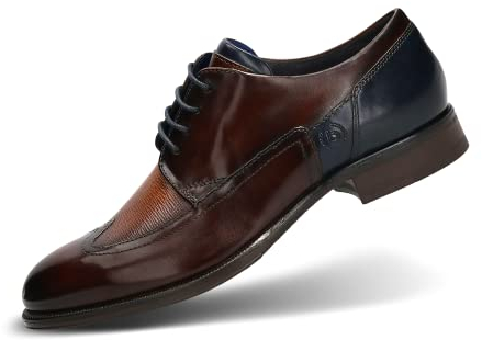 bugatti Herren Marillo Schnürer, Brown/Cognac, 46 EU