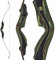 DRAKE ARCHERY Elite Riva - 62 Zoll - 20-60 lbs - Take Down Recurvebogen (50 lbs Rechtshand, Farbe: Fern)