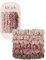 Kitsch Damenhaargummis - Ultra-zierliche & Große Haargummis für Frauen & Mädchen, Haarbänder & Pferdeschwanz-Halter, 6 Stück (Terracotta)
