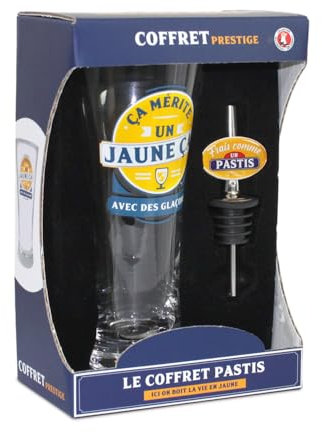 STC Coffret Pastis ca merite Un Jaune