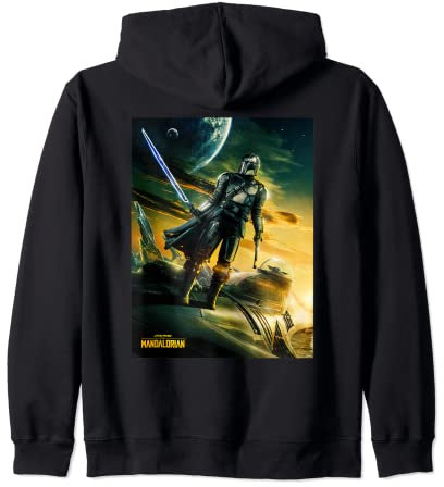 Star Wars The Mandalorian Season 3 Poster Design Zip Hoodie