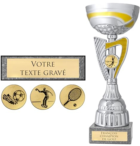 KDO MAGIC - Trophäe Personalisiert (Motiv: Golf)