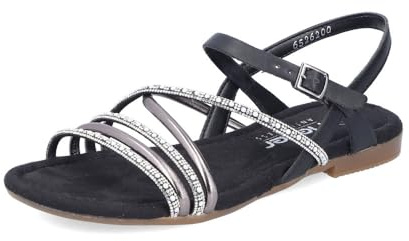 Rieker Damen Riemchensandalen 65262, Frauen Sandalen