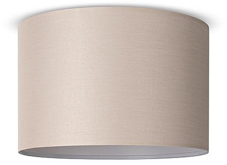 Paco Home Deckenlampe Aus Aluminium Und Stoff Deckenleuchte Hängelampe Ø45,5cm Breit Wohnzimmerlampe Esstisch Esszimmerlampe E27 Einfarbig 1 Flammig