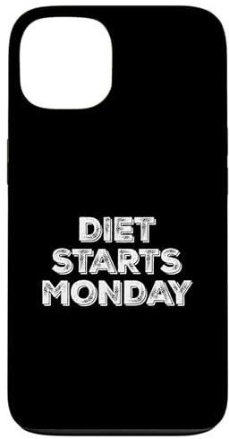Carcasa para iPhone 13 La Dieta Comienza El Lunes Transformación Física Linda