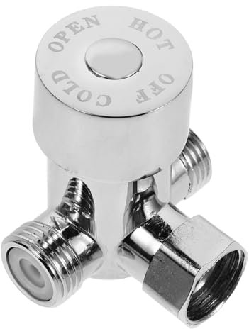 FOYTOKI Smart Water Valve Bathroom Tap Induction Faucet Thermostat Mixing Valve Hot Cold Water Control for Shower Tub