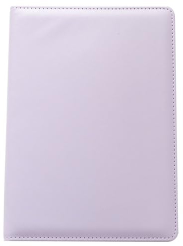 Levemolo A5 Aufkleber Organizer Lila, Sticker Aufbewahrungsbuch aus PVC | Leeres Sammelalbum für Schule und Büro, Portable Stickerlagerung mit Erhalt der Klebekraft