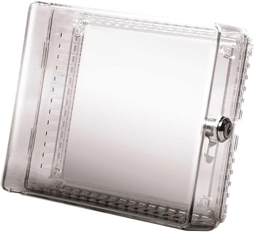 TayMac ZTC100 Plastic Thermostat Cover Low Profile, Small, Clear (Pack of 5)
