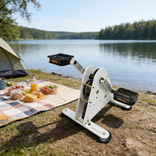 YXINHONGYUE 100 W, tragbarer Generator für Heimtrainer, 1 V-35 V, 100 W, 50 W, für Camping-Notfälle, Pedalgeneratoren mit hoher Leistung, Ladegerät für Kurbelgeneratoren