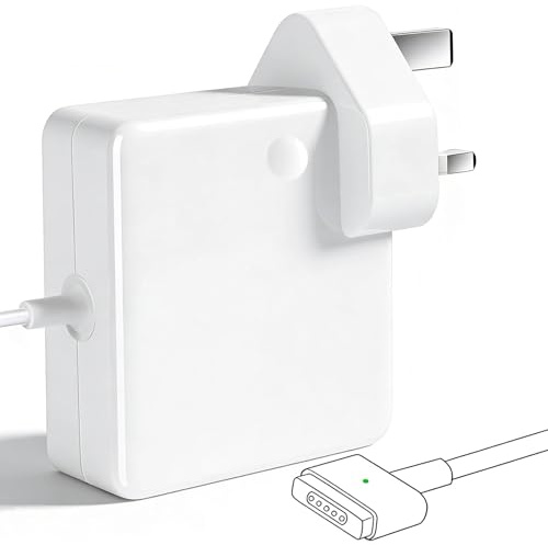 TT&C 45W T-Tip Fast Charger for Mac Book Pro,Compatible with Mac Book Air,Replacement Laptop Charger Suitable for MacBook Air 11 and 13 Inch Mid 2012~2017,Models A1465 A1466 A1435 A1436 etc,UK