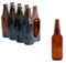New Brown/Amber Glass Cap Drinks Bottles Home Brew Beer 500ml 16 / 24p (24 Bottles)