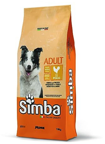 ECLAT Kreuz Simba Monge Hund mit Huhn 10 kg, 100% Italienisch