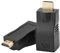 Zerone Cable de extensión de red RJ45 a HDMI 1.4, 30 m a Ethernet LAN 5e / 6 Cat. Compatible con el convertidor RJ45 HDMI Cat 3D 4K para HDTV HDPC STB (1 par)