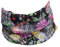 Hilltop Multifunktionstuch, Halstuch Herren, Schlauchschal Damen, Schlauchtuch, Bandana mit vernähten Saumkanten, M.Tuch:Pink Black Flower