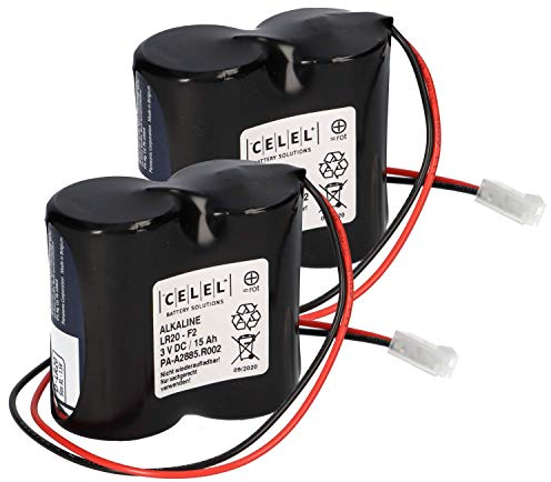 Set di batterie ABUS Security Center per sirena esterna 2WAY 3V Panasonic Powerline ABUS FU2986 FU8220 FU8222 FUSG50000