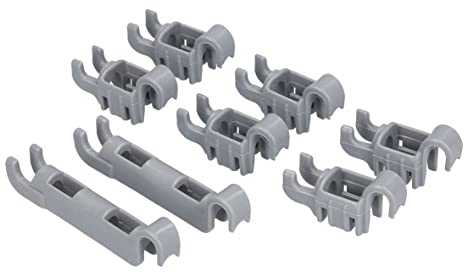 Unterkorbeinsatzlager Klammernset Geschirrspüler alternativ Bosch Neff 00611472
