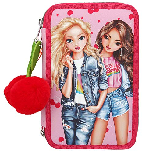 DEPESCHE Top Model - Triple Pencil Case - Cherry Bomb (410991)