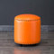 Sywlwxkq Hocker Hocker Ottoman Runder Ledersofa Hocker,Moderne Einfache Hocker Ottoman Hocker Schuhbank Mit Beinen Pouf(Größe:35x40cm(14x16inch),Farbe:C)