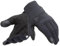 Dainese - Athene Tex Gloves, Guantes Moto Hombre de Verano, Compatibles con Pantalla Táctil, Touchscreen, Palma Reforzada con Cuero de Ante, Inserciones Elásticas, Negro