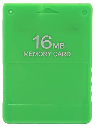 Memory Card for PS2,16MB Game Memory Card High Speed FMCB1.966 Professional Game Accessories for Playstation 2(green)