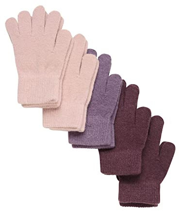 Celavi Unisex Kinder Magic Gloves 5-pack Mittens, Misty Rose, 1 EU