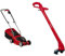 Einhell Cortacésped eléctrico GC-EM 1032 + Cortadora de césped eléctrica GC-ET 2522 (250 W, Ancho de Corte 22 cm, Longitud del Hilo 60 cm, revoluciones del Carrete de Hilo 12000 min-1)