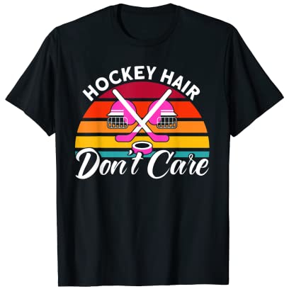 Feldhockey Hockey Haare sind egal T-Shirt