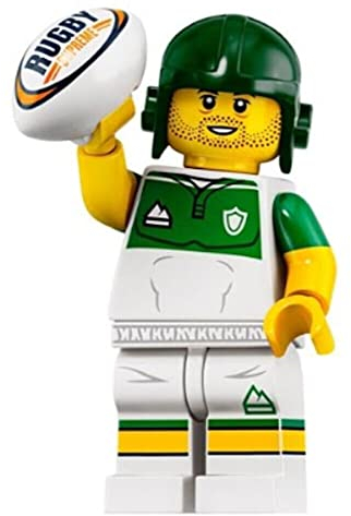 LEGO Serie 19 Rugbyspieler